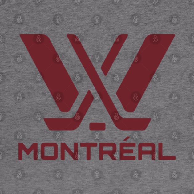 🏒 PWHL - MONTREAL 🏒 by INLE Designs